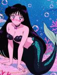 1girl accurate_art_style adult_swim ai_generated airetromonger alluring big_breasts bishoujo_senshi_sailor_moon bishoujo_senshi_sailor_moon_r bishoujo_senshi_sailor_moon_r_the_movie bishoujo_senshi_sailor_moon_s bishoujo_senshi_sailor_moon_s_the_movie bishoujo_senshi_sailor_moon_supers bishoujo_senshi_sailor_moon_supers_the_movie black_hair female merfolk mermaid ocean purple_eyes rei_hino seashell_bikini seashell_bra solo toei_animation toonami underwater