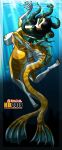  1girl anthro aquatic_dragon breasts chinese_mythology dragon eastern_sea_dragon female green_hair hair hentai_boy hentai_boy_(artist) hi_res marine meifen_long_(caliburman) non-mammal_breasts nude patreon patreon_logo solo swimming text underwater url water website_logo 