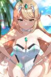 mythra (radiant beach) (xenoblade) from nintendo by zer00han