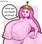 1girl 1girl adventure_time ai_art ai_generated ass ass_bigger_than_head big_ass big_ass big_breasts big_nipples breasts breasts_bigger_than_head commission commission_art commissions_open exposed_ass exposed_breasts exposed_butt gigantic_ass gigantic_butt huge_ass huge_ass hyper_ass hyper_butt princess_bubblegum thickwaifuss