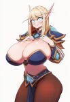 1girl ai_generated blood_elf breasts female_only high_elf massive_breasts self_upload seraphinaai world_of_warcraft yabby_(ai_style)