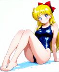  1girl adult_swim alluring bare_legs big_breasts bishoujo_senshi_sailor_moon bishoujo_senshi_sailor_moon_r bishoujo_senshi_sailor_moon_r_the_movie bishoujo_senshi_sailor_moon_s bishoujo_senshi_sailor_moon_s_the_movie bishoujo_senshi_sailor_moon_supers bishoujo_senshi_sailor_moon_supers_the_movie blonde_hair blue_eyes dddske minako_aino one-piece_bikini pin_up posing toei_animation toonami 