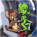  1girl 2015 alien furry hentai_boy jerry_(tom_and_jerry) male mouse nude peep_(tom_and_jerry) tom_and_jerry tom_and_jerry_blast_off_to_mars 