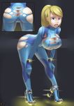 samus aran from metroid by thebikupan