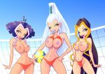  3_girls 3girls breasts darcy darcy_(winx_club) exposed_breasts female_only icy icy_(winx_club) mostly_nude panties stormy stormy_(winx_club) the_trix winx_club zfive 