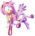 amy_rose blaze_the_cat hecticarts sonic_(series) tagme