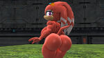 1girl anthro big_ass cosplay dat_ass female mikumikudance mmd nude sega shade_the_echidna silverteam2017 solo sonic_chronicles:_the_dark_brotherhood sonic_the_hedgehog_(series) tikal_the_echidna tikal_the_echidna_(cosplay)