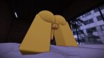  ass_up balls bed embarrassed jack-o_pose penis roblox shy 