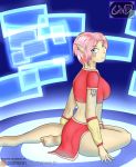 aelita_schaeffer ass big_ass big_breasts breasts code_lyoko crazedwd looking_at_viewer looking_back patreon