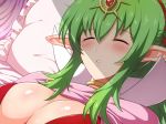 big_breasts breasts chiki eyebrows eyebrows_visible_through_hair female fire_emblem fire_emblem:_kakusei fire_emblem_awakening heroine horny love milf silicone sleeping tiki tiki_(adult)_(fire_emblem)