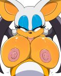 1boy 1girl 2017 anthro areola bat breasts canine digitaldomain123 duo erect_nipples erection fellatio female first_person_view fox furry huge_breasts looking_at_viewer male male/female mammal miles_"tails"_prower nipples oral oral_sex paizuri penis rouge_the_bat sega sex sonic_(series)