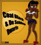  1girl coal_black_and_de_sebben_dwarfs hentai_boy human merrie_melodies so_white undressing 