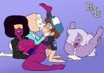  amethyst_(steven_universe) crossover dipper_pines garnet_(steven_universe) gravity_falls pearl_(steven_universe) steven_universe 