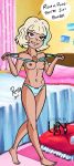 2017 bed bed_sheet bedroom bra jackie_lynn_thomas panties pillow poland_(artist) speech_bubble standing star_vs_the_forces_of_evil ubnt