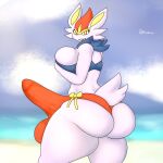 cinderace from game freak by nicolaowo