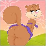 sandy cheeks from nickelodeon by redbenjamin