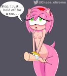 amy rose from sega by chaoschrome
