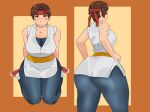 1girl ass big_ass breasts huge_ass king_of_fighters yuri_sakazaki