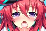after_blowjob after_oral ai_generated blush close-up compile_heart copy_the_code_(neptunia) cum_in_mouth cum_on_tongue idea_factory looking_at_viewer neptunia_(series) pirate_hat red_hair tearing_up tongue_out uncensored violet_eyes worried_expression