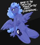 princess luna from friendship is magic by flutterthrash
