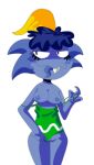 1girl 2018 anthro beanie bedroom_eyes blue_hair blue_nipples blue_skin breasts breasts_out fish green_clothing green_leotard horse_folder lenstar_productions leotard leotard_aside low_res nipples pike's_lagoon pike_(lenstar) presenting_breasts presenting_pussy pussy pussy_peek seachuck short_hair tooth transparent_background unknown_artist