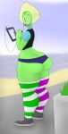 5h4m3l355 big_ass cartoon_network dat_ass green huge_ass peridot peridot_(steven_universe) skin steven_universe stockings