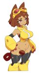 furry furry_female gameoverse kit_(gameoverse) kit_bodega tagme