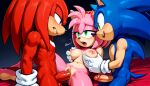 ai_generated amy_rose knuckles_the_echidna mobian_(species) sonic_the_hedgehog_(series) tagme