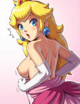 princess peach from mario (series) by chrominance