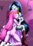 adventure_time anus ass big_ass big_breasts bottomless breasts marceline nude palcomix princess_bubblegum pussy yuri yuri_haven