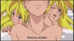 3girls ;d animated anime big_breasts blue_eyes blush bouncing bouncing_breasts breasts canon_genderswap cartoon cloud ecchi female female_only gender_bender genderswap genderswap_(mtf) gif group naruko naruto naruto_shippuden naruto_uzumaki naughty open_mouth pig_tails sexy_no_jutsu shadow_clones shounen_jump slut sluts steam text whiskers whore whores wink