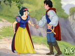 disney prince_ferdinand princess_snow_white snow_white_and_the_seven_dwarfs tagme xl-toons