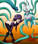 2_girls 2girls ahegao anal anal_penetration ass big_ass boundage cicada cum cum_explosion jenny_wakeman lemmy my_life_as_a_teenage_robot penetration pussy pussy_juice smile tentacle_rape tentacles xj-9 zone-tan