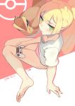  2016 alternate_hair_style alternate_hairstyle artist_request controller from_above gamer gamer_girl lillie lillie_(pokemon) nintendo panties pidgey pink_panties playstation playstation_4 pokemon pokemon_(game) pokemon_sm ps4 sony viewed_from_above 