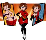 ass big_ass big_breasts breasts cleavage disney domino_mask dressing grimphantom helen_parr milf pixar the_incredibles