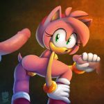 amy rose from sega by sodajoik