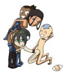  aang avatar:_the_last_airbender katara lp432 sokka toph_bei_fong white_background 