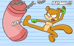 8horns sandy_cheeks spongebob_squarepants tagme