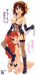  2girls artist_request asahina_mikuru barefoot bdsm bondage bound breasts chain chains collar corset cuffs cunnilingus dominatrix feet femdom hand_on_another's_head hand_on_head handcuffs hands haruhi_suzumiya head_grab helpless kneeling leash long_image mikuru_asahina multiple_girls no_panties nude oral pussy pussy_juice pussylicking slave suzumiya_haruhi suzumiya_haruhi_no_yuuutsu tall_image the_melancholy_of_haruhi_suzumiya thighhighs tied toes translated yuri 