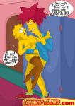 lisa_simpson sideshow_bob tagme the_simpsons yellow_skin