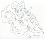  anal futanari futanari_on_male madcrazy monochrome the_fairly_oddparents timmy_turner wanda 