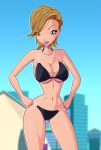 1girl bikini breasts eva_(winx_club) female_only hands_on_hips winx_club zfive