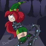 ass betilla big_ass bondage daisy-pink71 looking_back nymph rayman rayman_origins tentacles