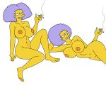 2_girls nude nude_female png sexy sexy_body sexy_breasts sexy_pose the_simpsons twins