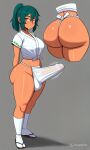 1futa ai_generated ass big_ass breasts erection erection_under_clothes fundoshi fundoshi_futanari fundoshilover101 futanari huge_ass original original_character tabi_socks