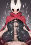1boy 1girl ai_generated antennae_(anatomy) areola big_penis black_body black_eyes black_skin blush breasts_squeeze cum cum_on_breasts ejaculation ejaculation_between_breasts gigantic_breasts hollow_knight hollow_knight:_silksong hornet_(hollow_knight) huge_areolae huge_breasts huge_cock huge_nipples light-skinned_male light_skin massive_breasts nipples nude nude_male oiled_body oiled_skin paizuri penis pubic_hair puffy_nipples squatting sweat sweatdrop thick_body thick_female tora_raz veiny_penis voluptuous voluptuous_female