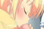 anime blonde fellatio futa_with_futa futanari futanari_with_futanari gif hentai locker locker_room oral shinsei_futanari_idol:_dekatama_kei!