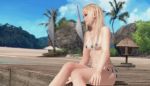  3d ass beach bikini breasts dead_or_alive dead_or_alive_xtreme_3 deck_(disambiguation) gif leaning marie_rose skimpy slender thong_bikini 