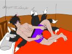 @emperor_luzifer abs animal_ears ass big_penis black_hair claws emperor_luzifer fox fox_ears fox_tail foxboy furry genitals hand_on_penis muscle muscle_worship muscular_male naruto penis purple_eyes solo_male solo_man whisker_markings whisker_marks whiskers wicked_the_fox wicked_vi_trinity