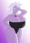 5h4m3l355 alien_girl amethyst amethyst_(steven_universe) big_breasts big_hips big_lips breasts cartoon_network huge_breasts purple_skin steven_universe wide_hips